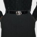 GG Marmont belt with crystal buckle - Image 3